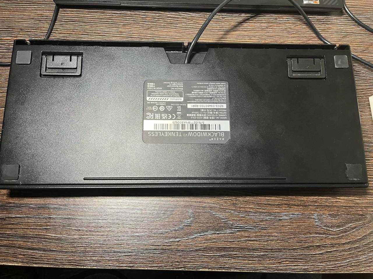 Клавіатура дротова ігрова Razer BlackWidow V3 TKL