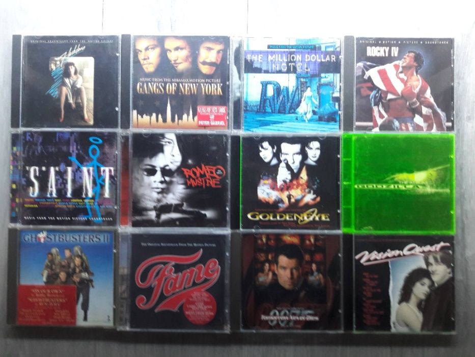 CD bandas sonoras soundtracks filmes anos 80 OST