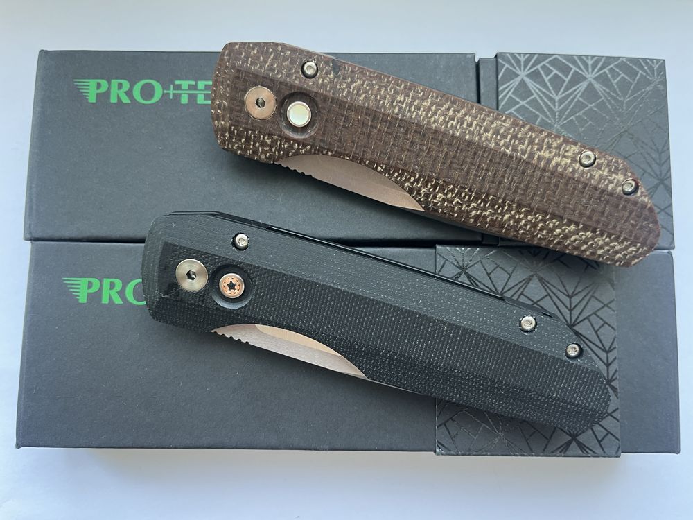 Нож складной Vero Engineering + Pro-Tech Synapse Auto Knife