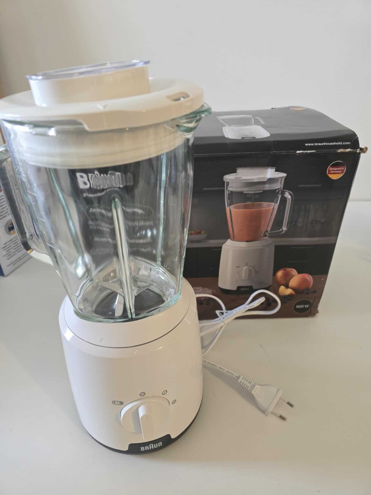 Braun PowerBlender 1, Blender - mikser, szkalny dzbanek - Nowy Okazja