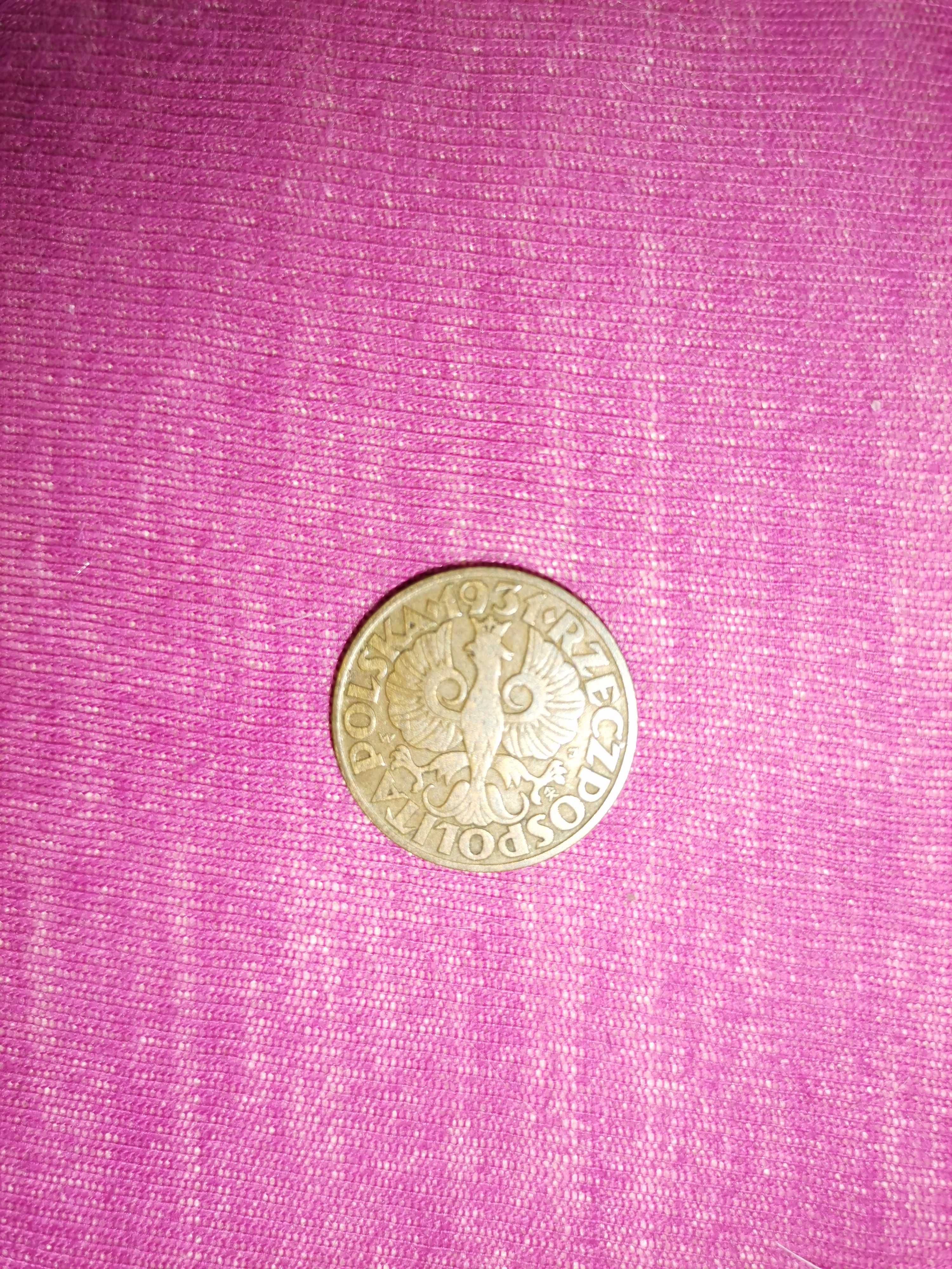 Moneta 5 groszy 1931 rok II RP