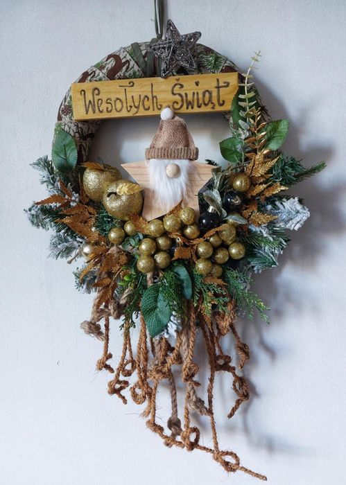 Wianki świąteczne