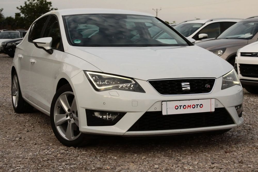 Seat Leon 1.4TSI 2014r FR Biala Perla Full LED Navi PolSkory
