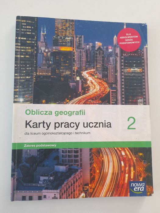 Oblicza geografii 2 karty pracy