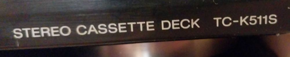 Sony TC-K511S - 3х голова касетна дека.