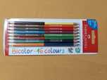 Faber Castell Bicolor 16 kolorów kredki ołówkowe