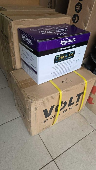 Інвертор Volt Polska 800W + Акумулятор 100Ah 2в1 ДЖБ ИБП Безперебойник