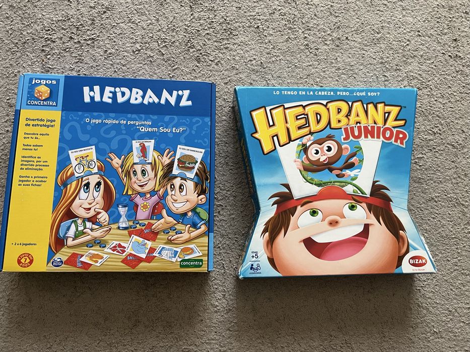 Jogo tabuleiro hedbanz