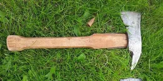 Toporek bojowy lekki, strażacki,  z czasów PRL