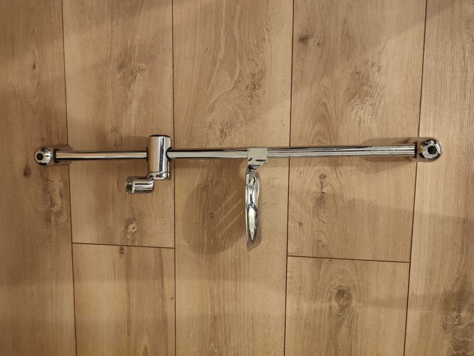 Zestaw prysznicowy drążek prysznicowy do słuchawki na słuchawkę  wanny