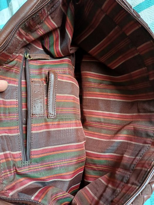 Сумка East натуральная кожа