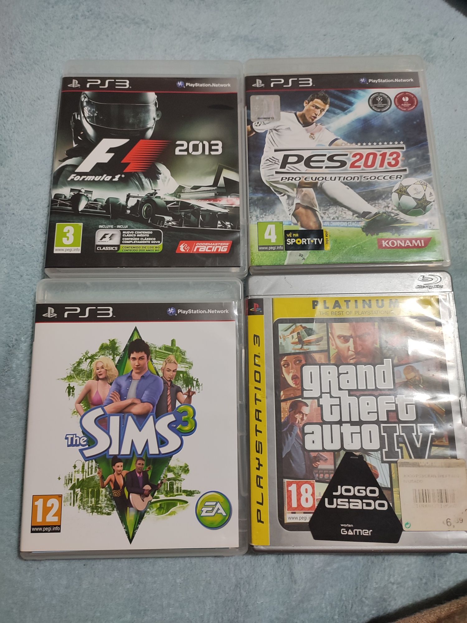 Jogos ps3 usados
