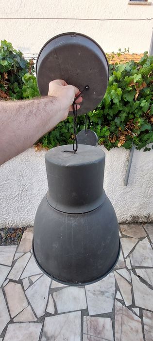 Candeeiro IKEA industrial Hektar 48cm