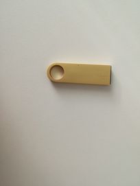 Pendrive 64 GB złoty PORYSOWANY