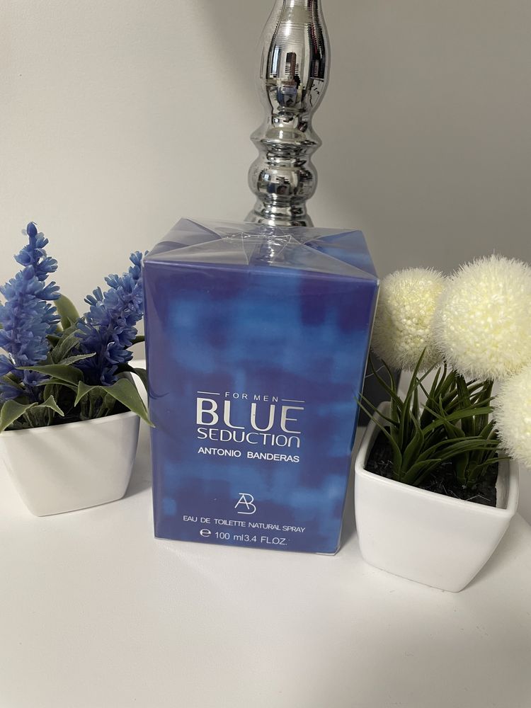 Чоловіча парфумована вода Antonio Banderas Seduction Blue