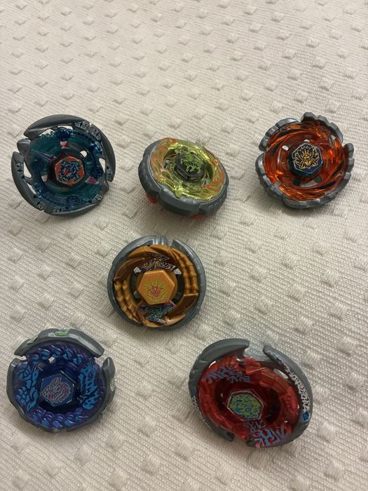 6 beyblades Metal Fusion/Metal Masters