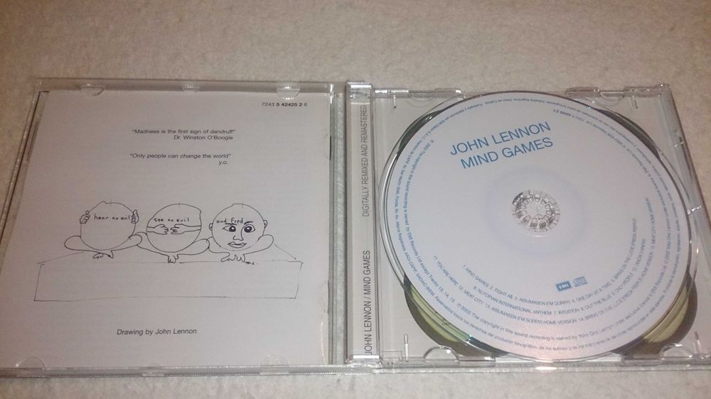 john lennon (mind games) ex-beatles / música/cd
