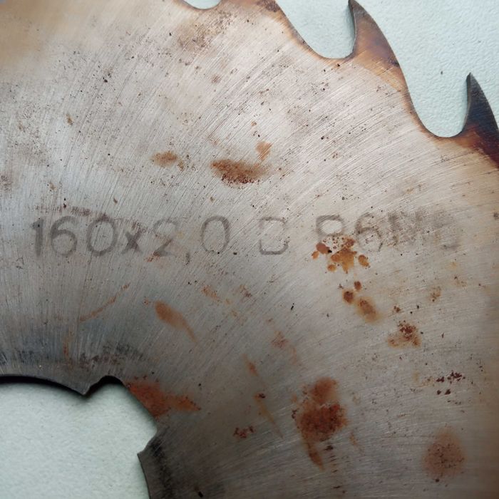 Пила по дереву 160 мм*4.0 мм 3.5 мм 2.0 мм  СССР фрезы дисковые