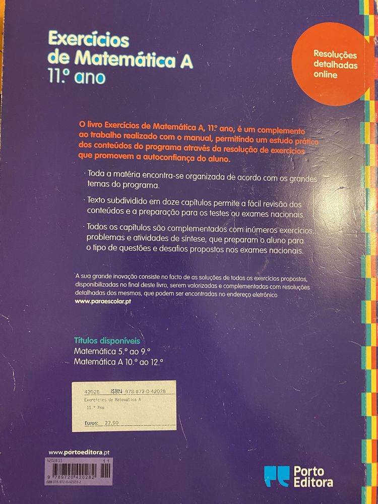 Livro Exercicios Matematica A 11o ano