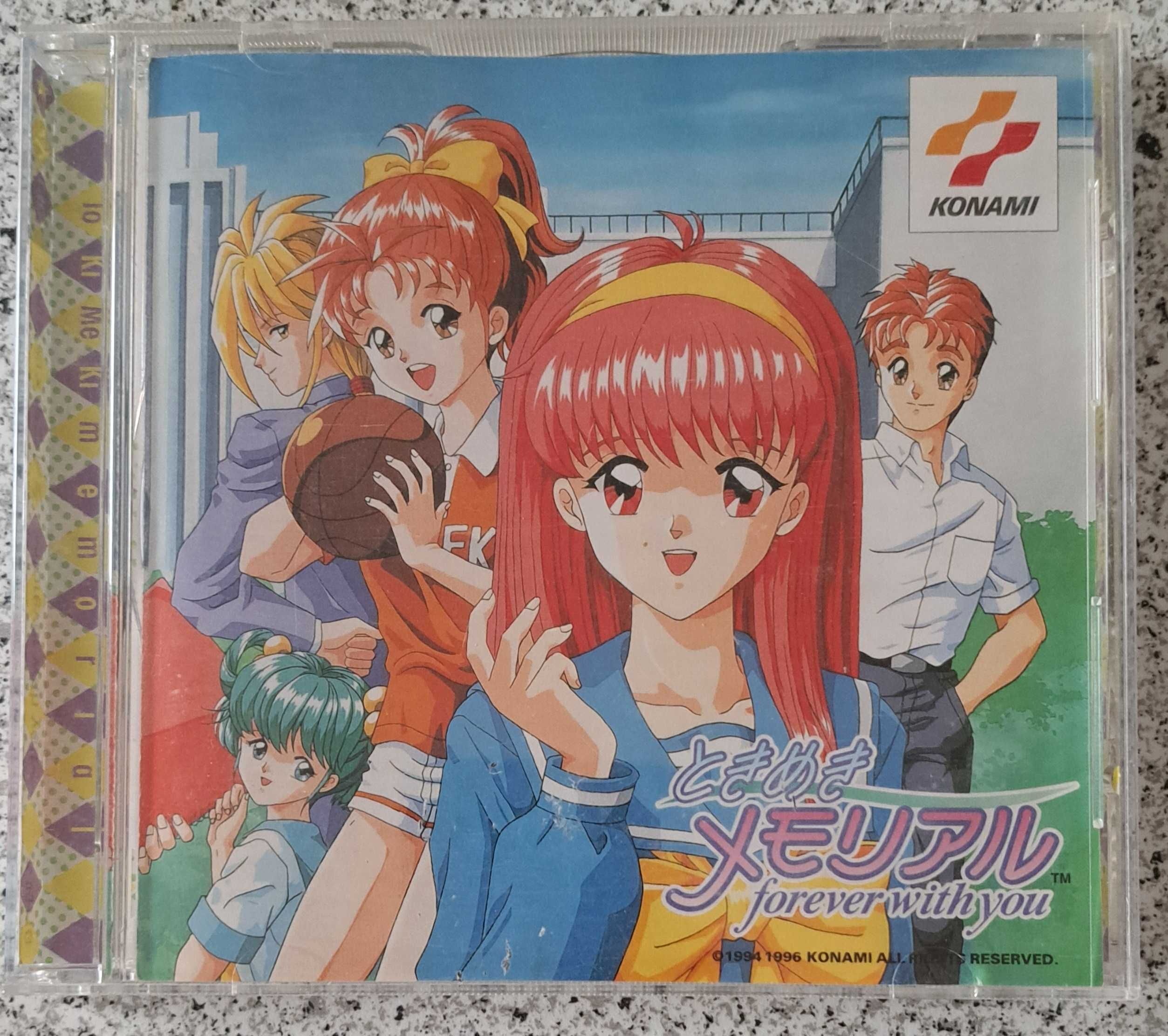 Gra Tokimeki Memorial: Forever With You. Sega Saturn, import Japonia