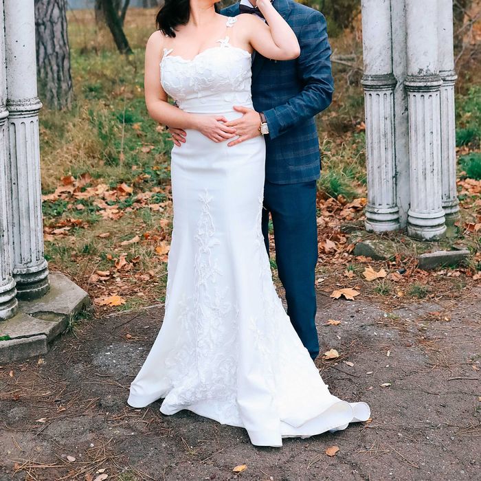 Весільна сукня сілует "рибка" зі шлейфом Omur Ozer турція