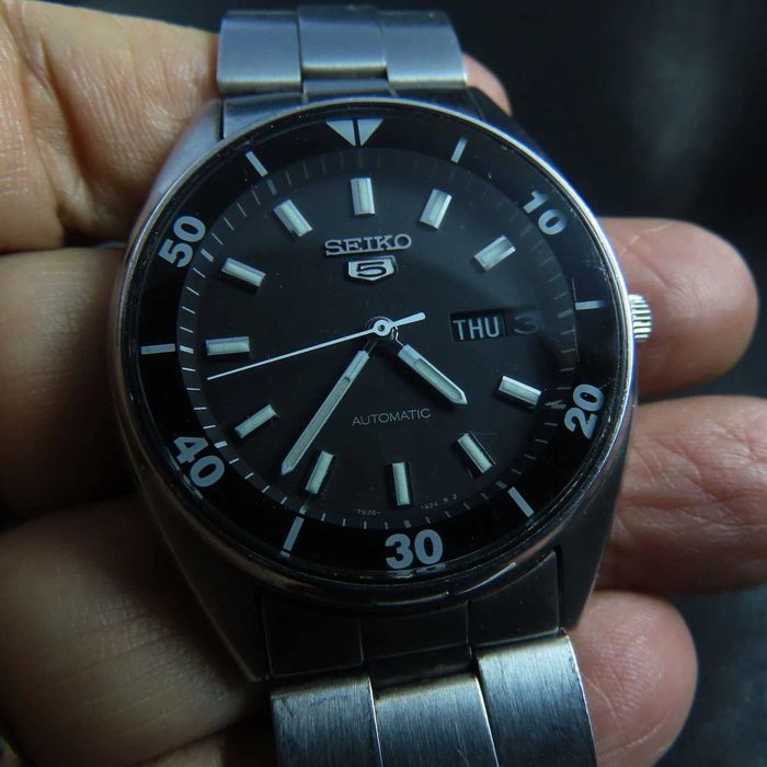 Seiko 5  7S26 21 joias Automático JDM daydate 35mm