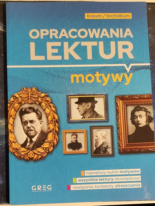 Opracowania lektur do liceum i technikum
