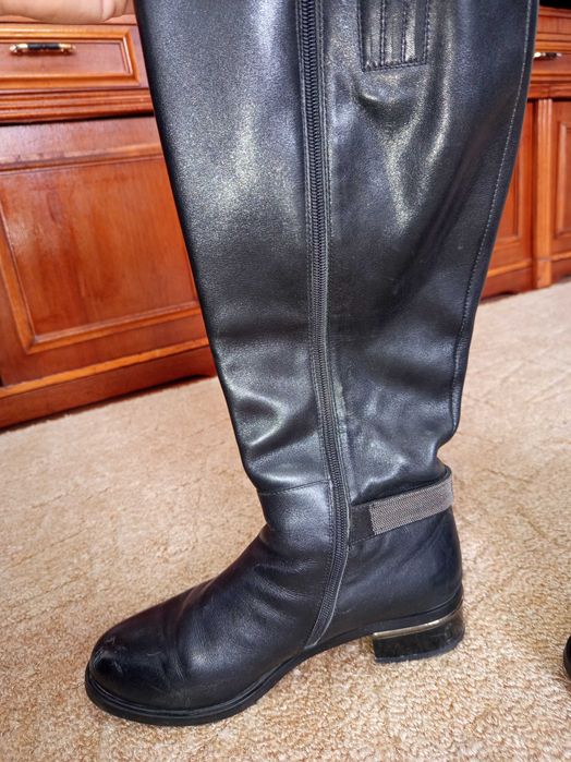 Чоботи демісезонні чорні