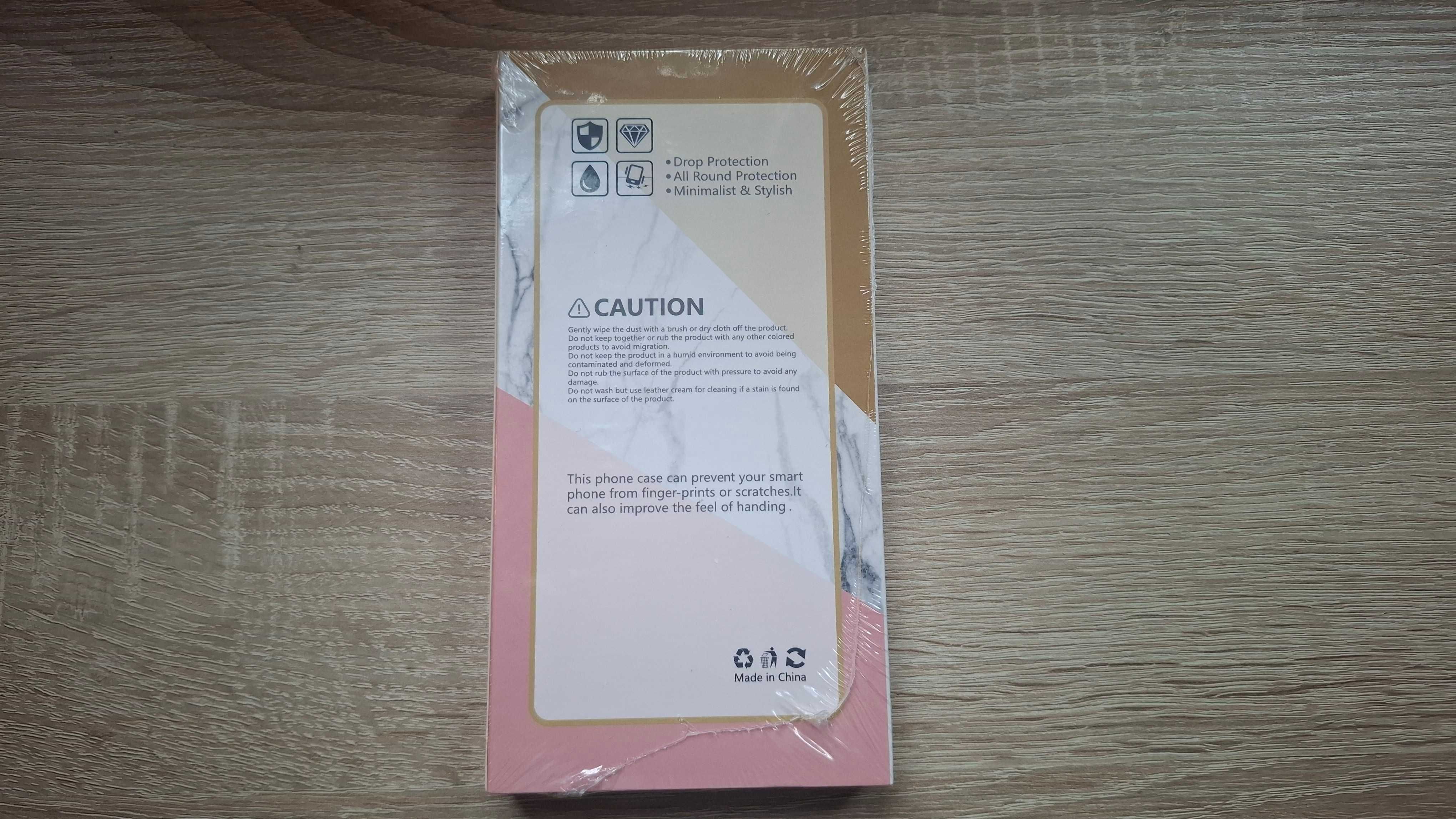 Etui Plecki do Huawei P30 Zielona Mozaika