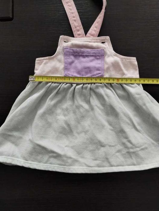 Sukienka spódnica z kieszenią wielokolorowa So Cute r. 74 cm (6-9 msc)