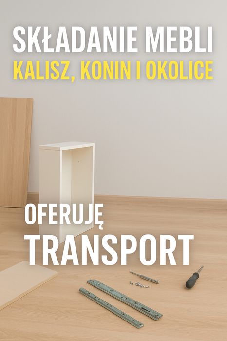 Montaż mebli paczkowanych