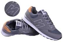 Buty Męskie Adidasy Sportowe Sneakersy Z Balance siatka szare 19B r.44