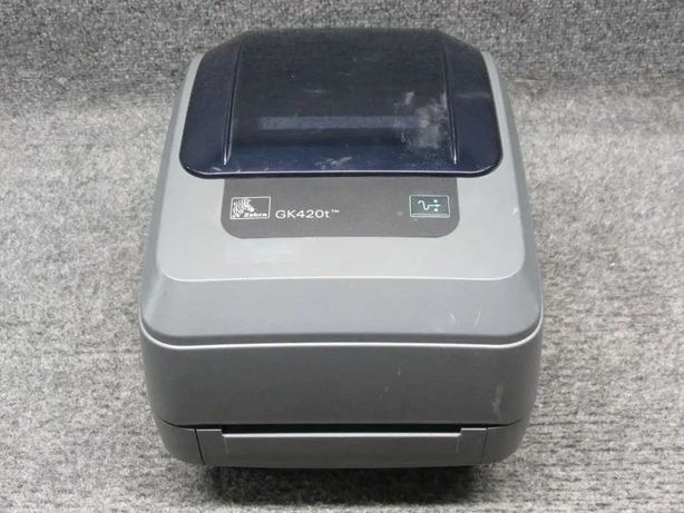 Принтер термотрансферный этикеток ZEBRA GK420t наклейки Новая Почта