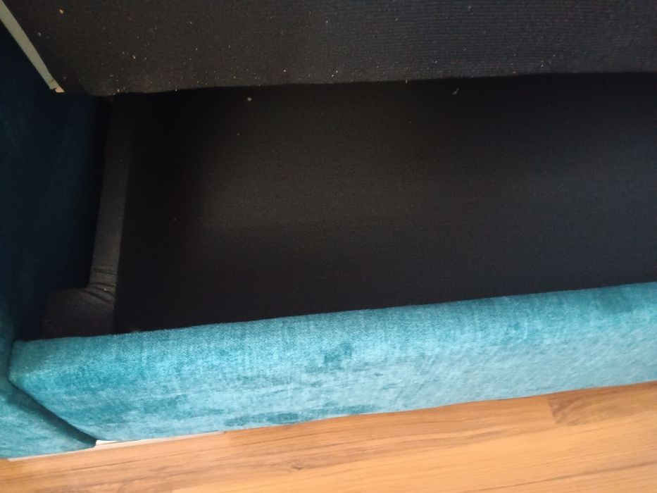 Sofá em tons Turquês