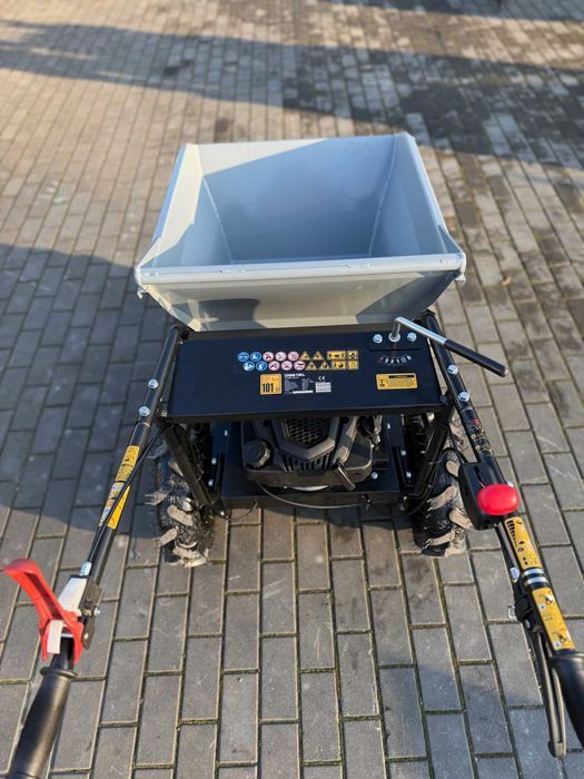 Taczka 300kg 400kg wozidło spalinowe Loncin 4,5 KM budowlane ogród 4x4