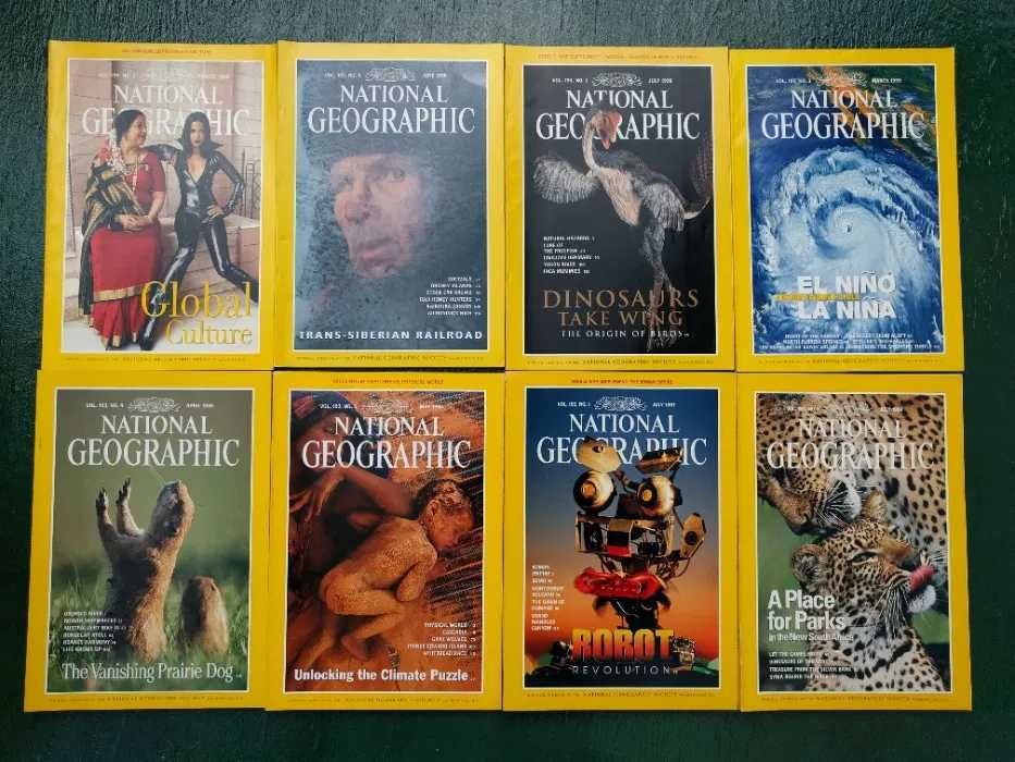 Revistas National Geographic USA 1994 a 2000