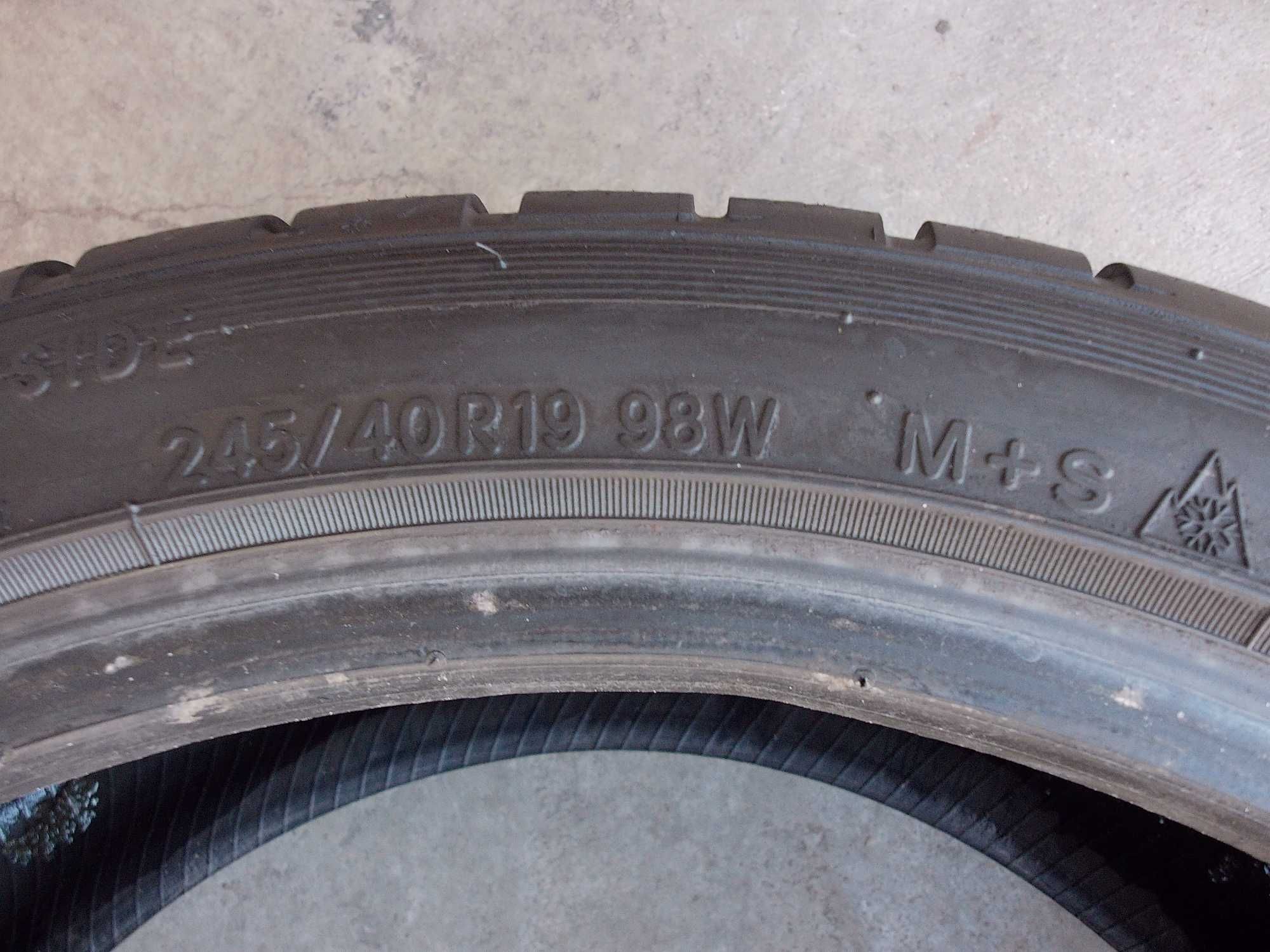 Toyo Snow Prox S954 245/40/19 98W XL jak nowe