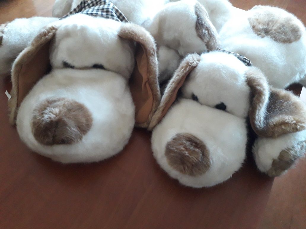 Peluches mãe e filho