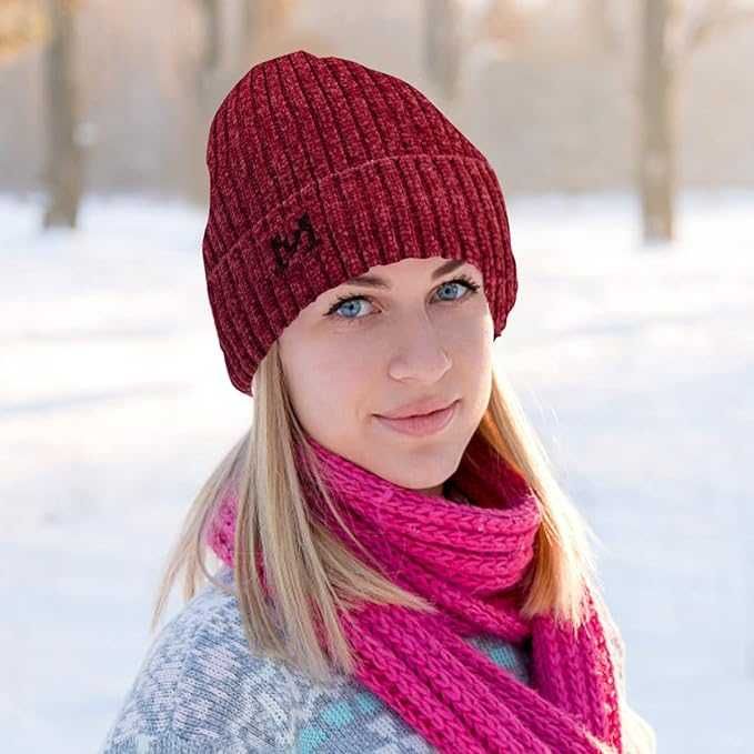 Husmeu czapka zimowa czapka dzianinowa czapka unisex ciepła