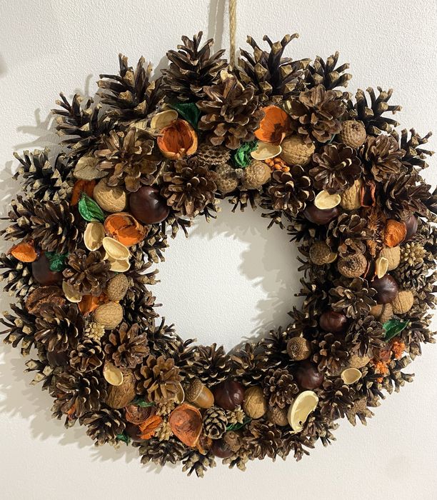 Naturalny wianek jesienny