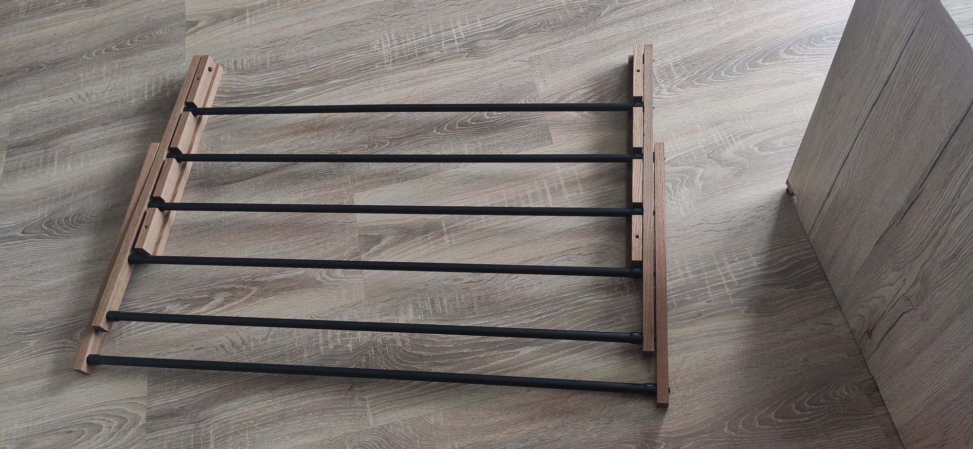 Suszarka na pranie składana ścienna drewniana Loft
