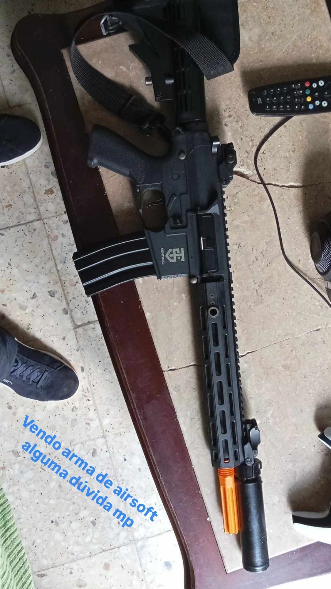 Airsoft M4 usado como novo