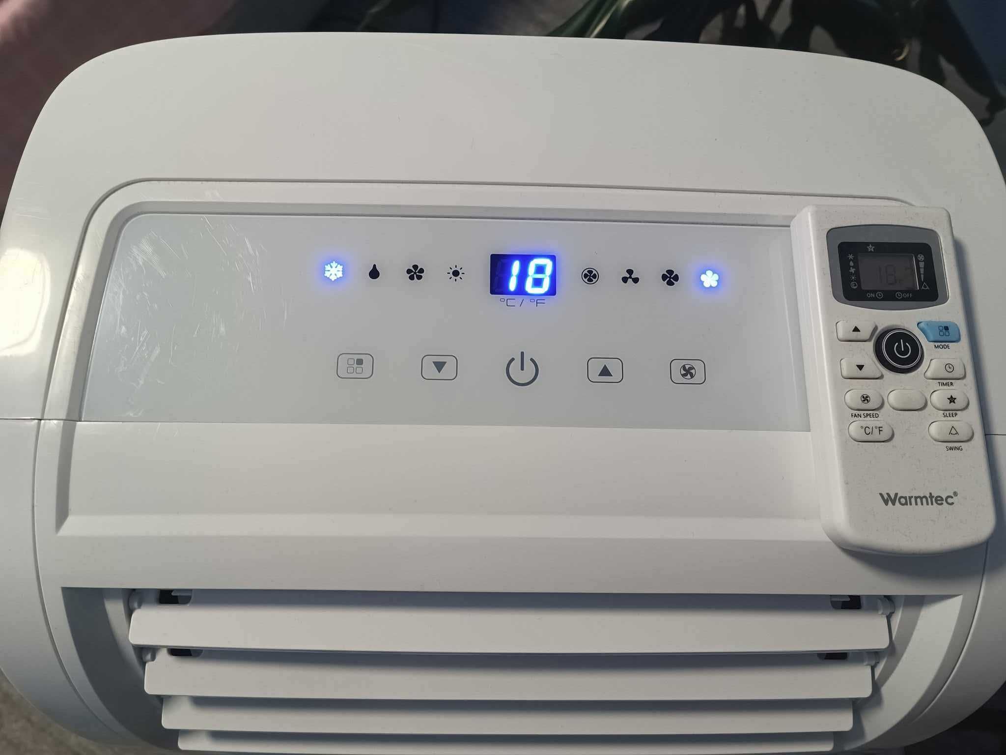 Klimatyzator przenośny WARMTEC KP35W stan bdb !