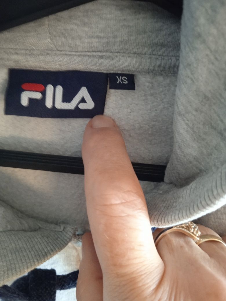 Fila rozpinana szara bluza rozmiar XS