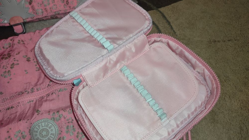 Kipling plecak worek piórnik