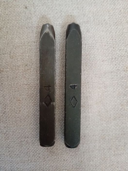 Клейма ударные по металлу . СССР