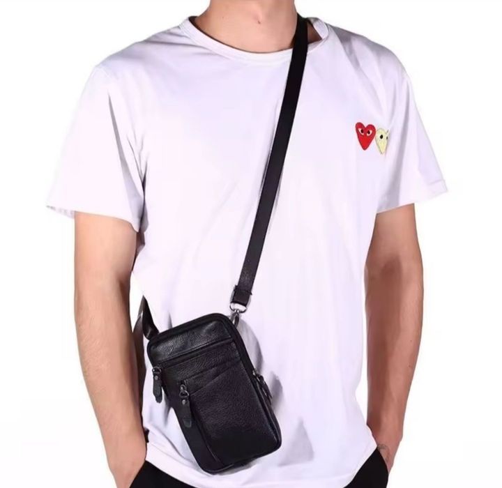 Поясная Сумка из натуральной кожи