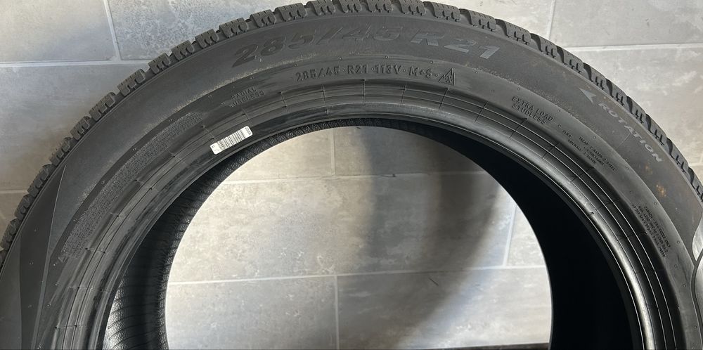Opony Zimowe 285/45R21 Pirelli 305/40R21 Nowy Cayenne 2024