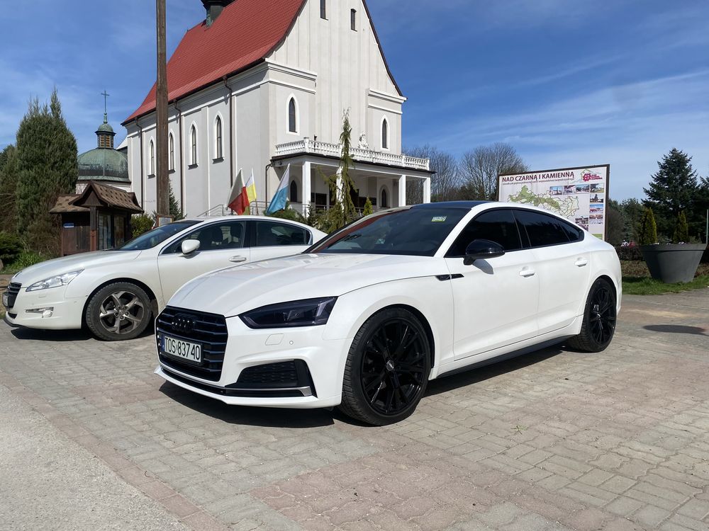 Auto do ślubu | Audi A5 S-line| Biała Perła