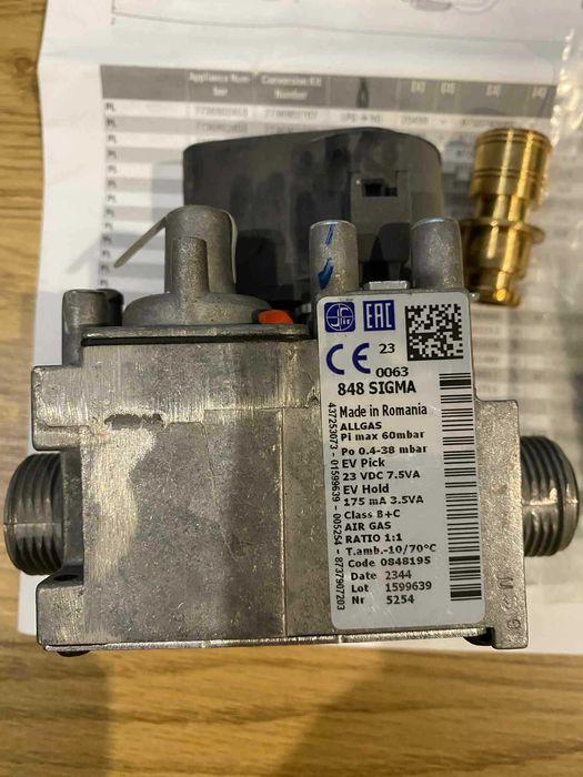 Zestaw przezbrojeniowy na LPG do Bosch GC5x00iW24P